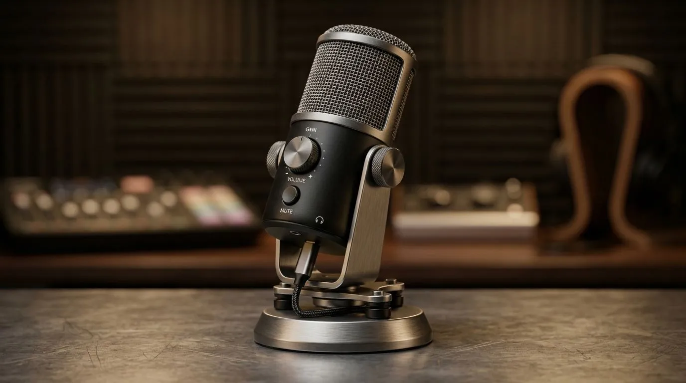 Dial in gain and monitor clean audio