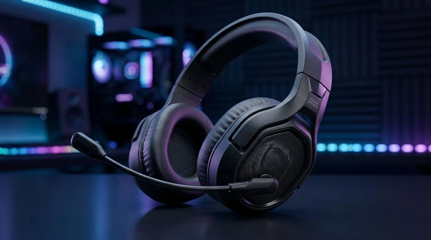 Tune 40mm headset drivers for clearer sound