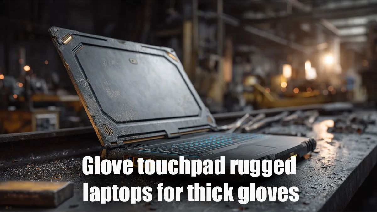 Thick-Glove Touchpad Laptops