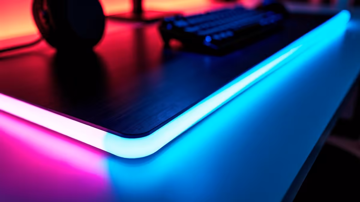 Govee Neon Gaming Table Light: Best Desk Accent for