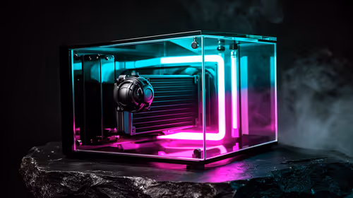 GPU Clearance Checks Around Arctic Liquid Freezer III 360 in Hyte Y60