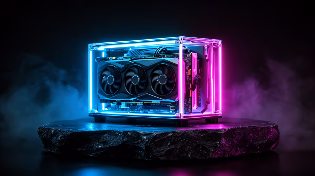 RTX 5070 Ti Eagle clearance in the O11 Vision