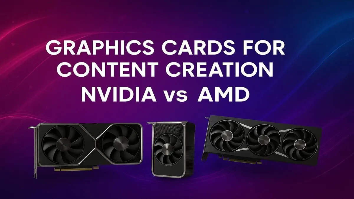 NVIDIA vs AMD: Creator GPUs Compared