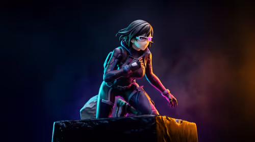 Gyomei Himejima Figure Display Ideas for a Dynamic Shelf
