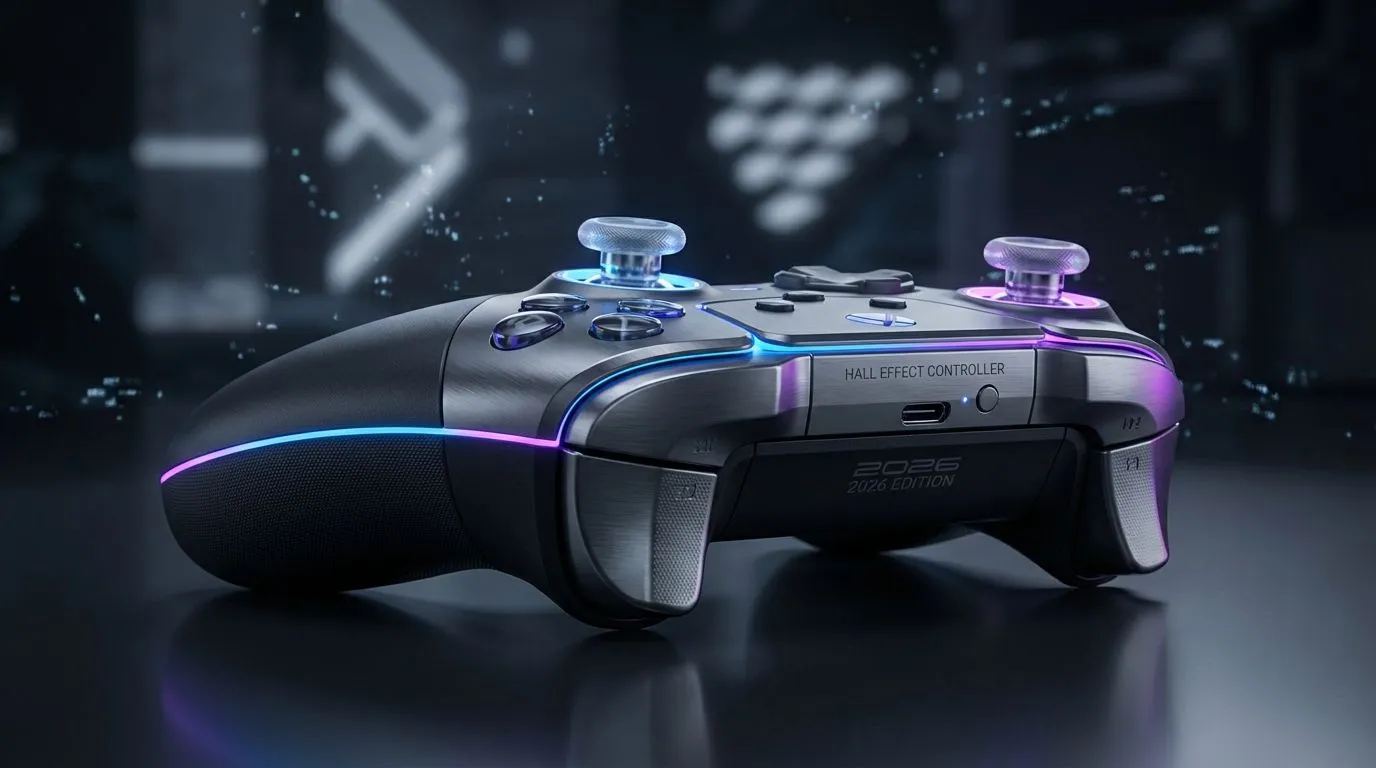 No Stick Drift with Hall Effect