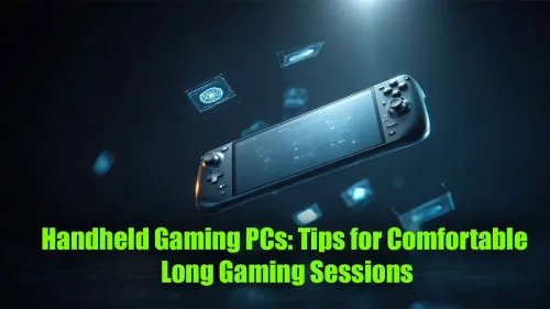 Handheld Gaming Comfort Tips for Marathon Sessions