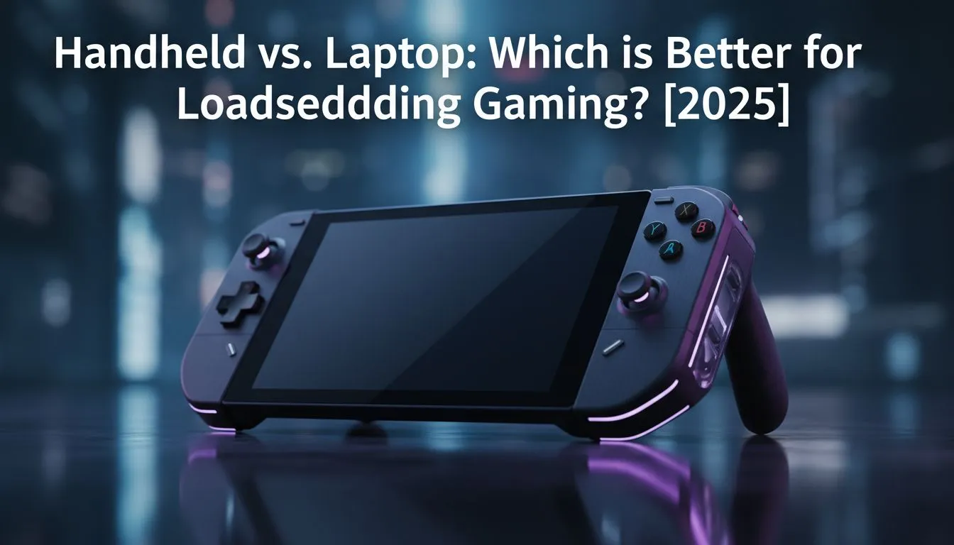 Portable Power: Handhelds or Laptops?