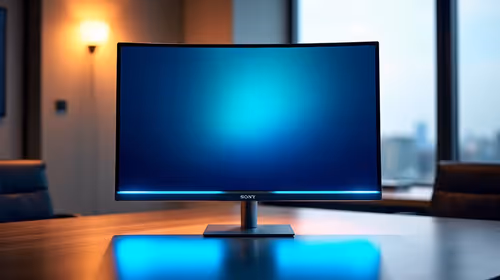 HDR Monitor Brightness Adjustment Office
