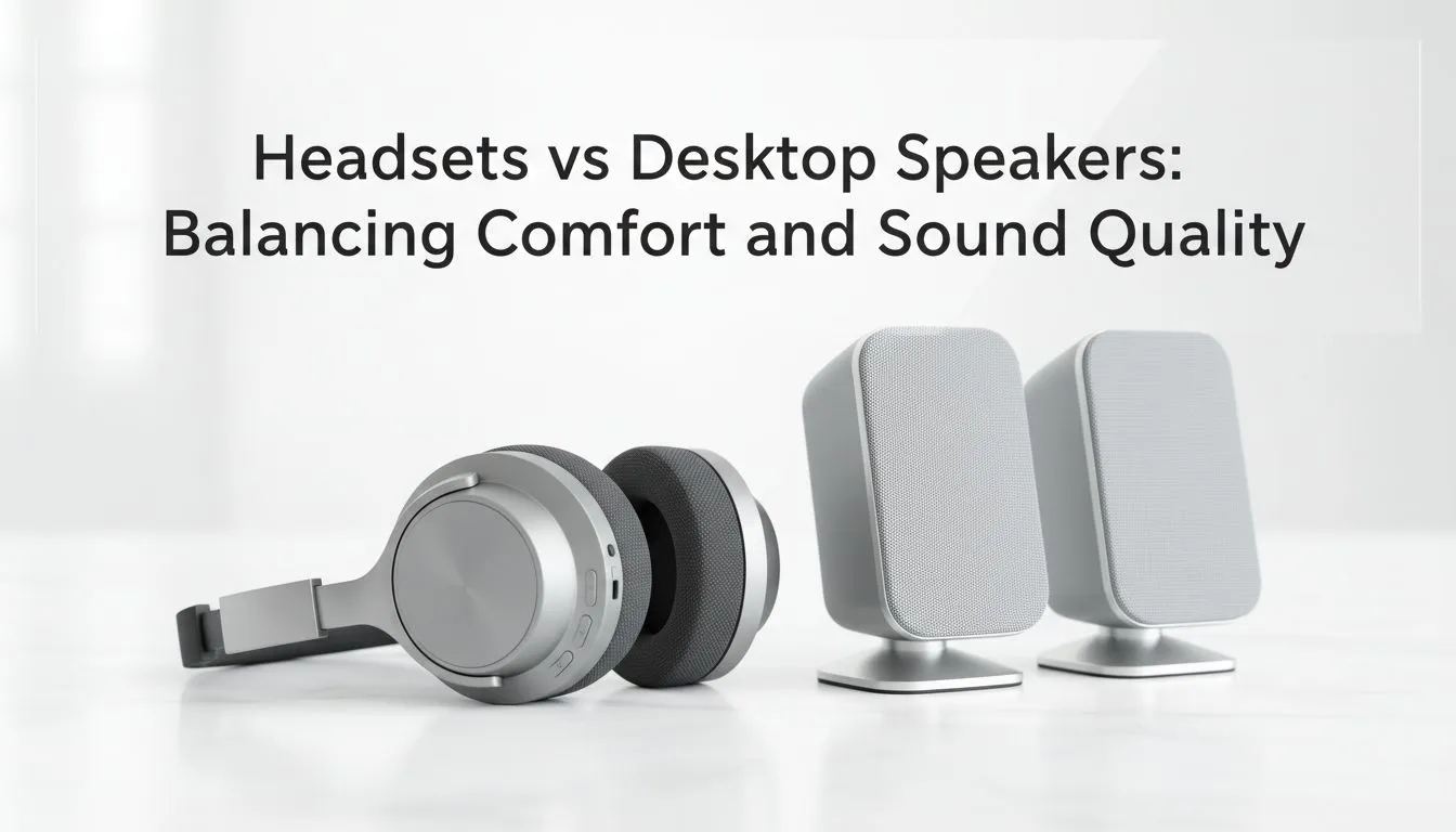 Headsets vs Desktop Speakers Guide
