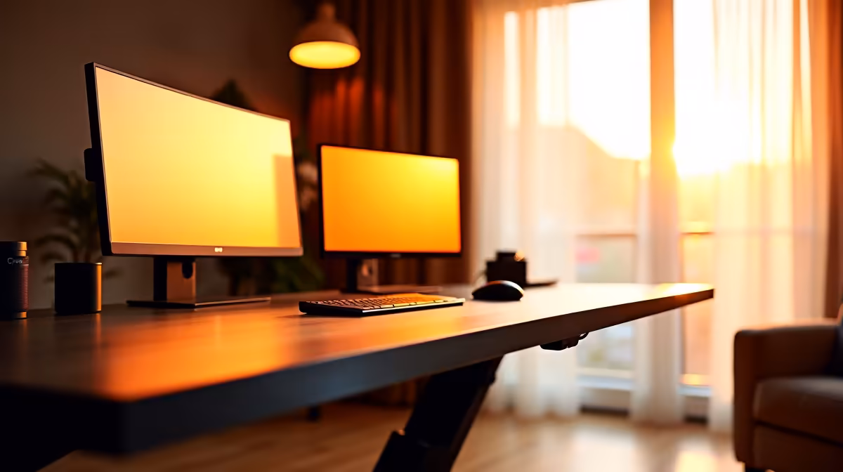 Perfect Posture with Smart Desk Adjustments