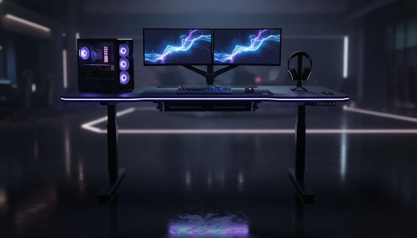 Boost Posture with Height-Adjustable Desk