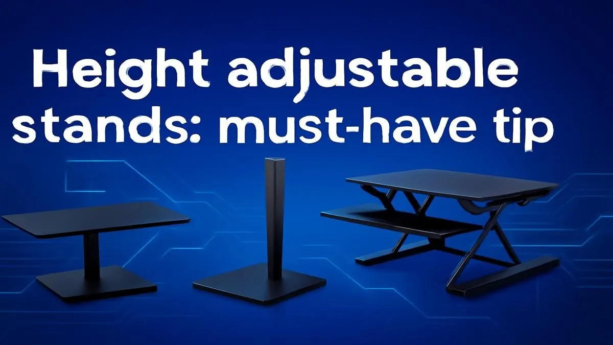 Perfect Posture with Smart Desk Adjustments