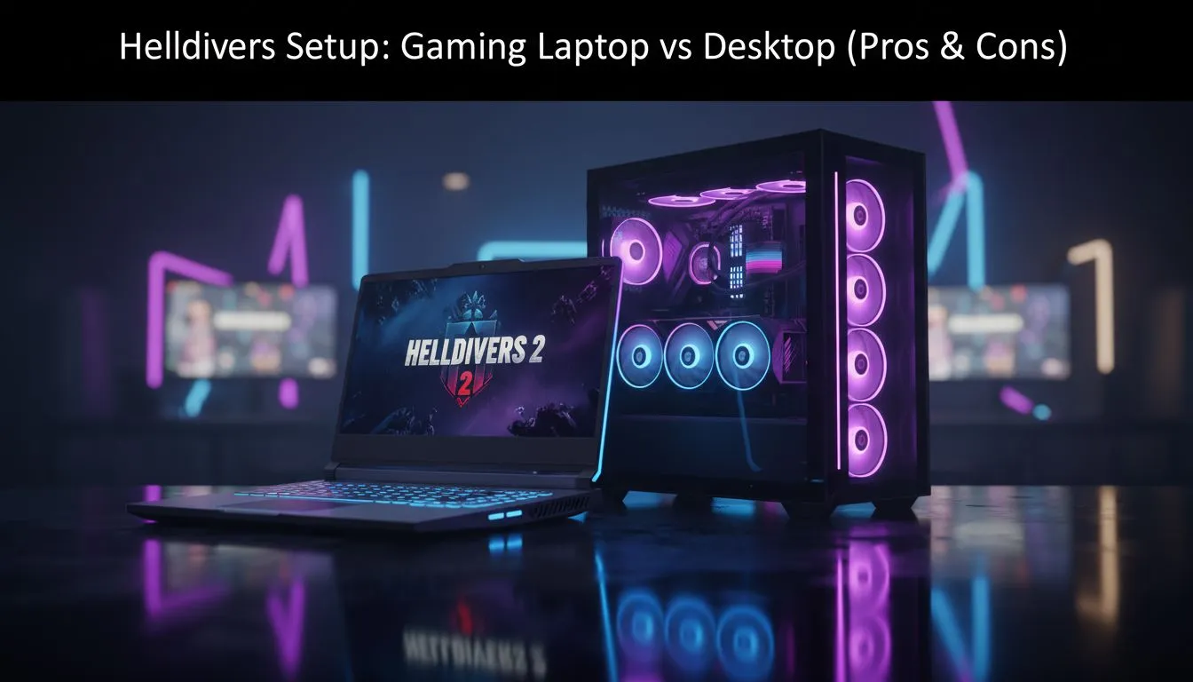 Helldivers: Laptop vs Desktop Breakdown