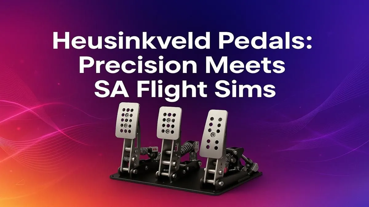 Precision Pedals for SA Flight Sims