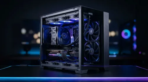 High airflow small case: Plan fan placement for up to 11 fans