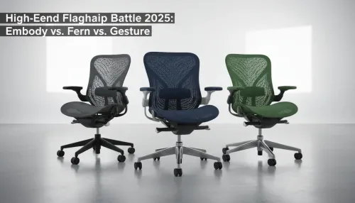 Embody vs Fern vs Gesture: 2025 Flagship Chair Battle