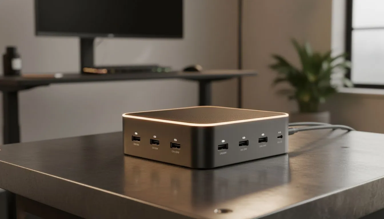 Minimalist WFH with High-Power Charging