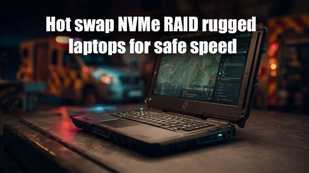 Blazing-Fast NVMe RAID Laptops