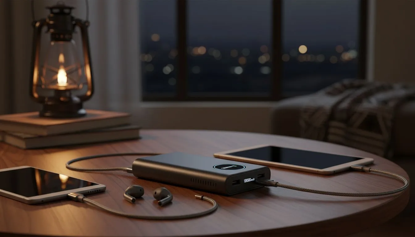 10000mAh power bank for load-shedding