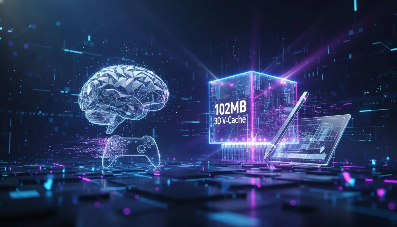 102MB 3D V-Cache Workflow Boost