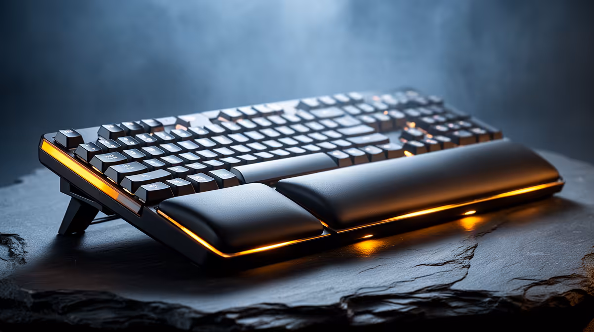 How a 10° Keyboard Slope Helps Reduce: ports, fit and