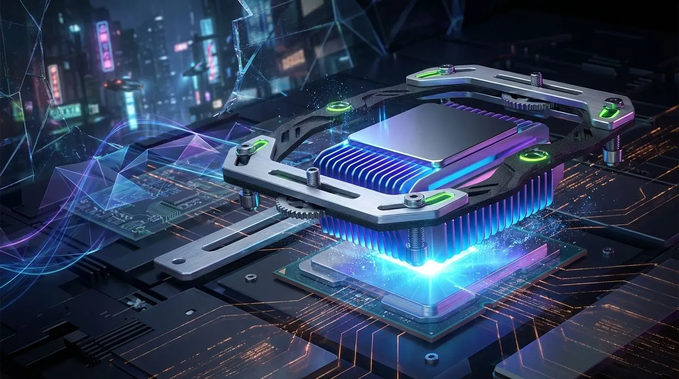 CPU Cooler Mounting Pressure with Adjustable Brackets