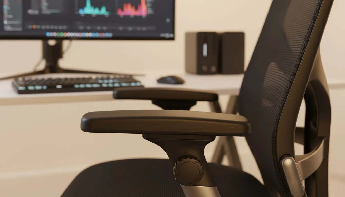 Adjust Armrest Angle for Better Comfort