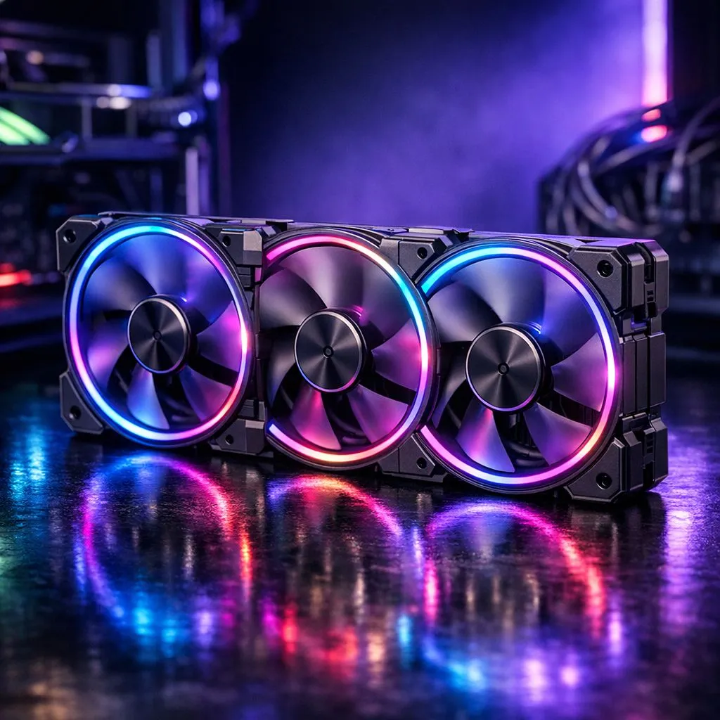 Tidy PC Builds with Cableless Fan Systems