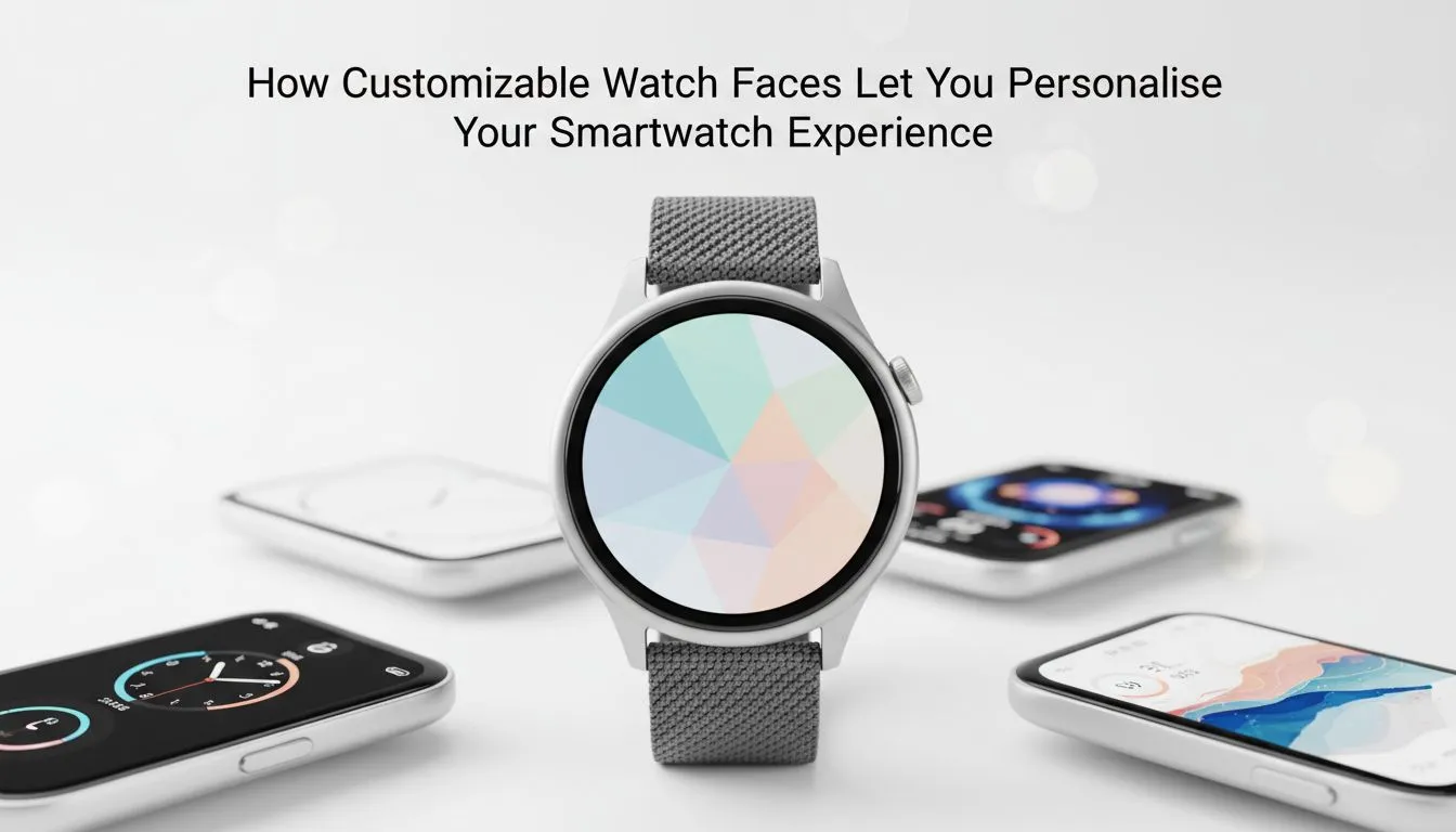 Personalise with custom watch faces
