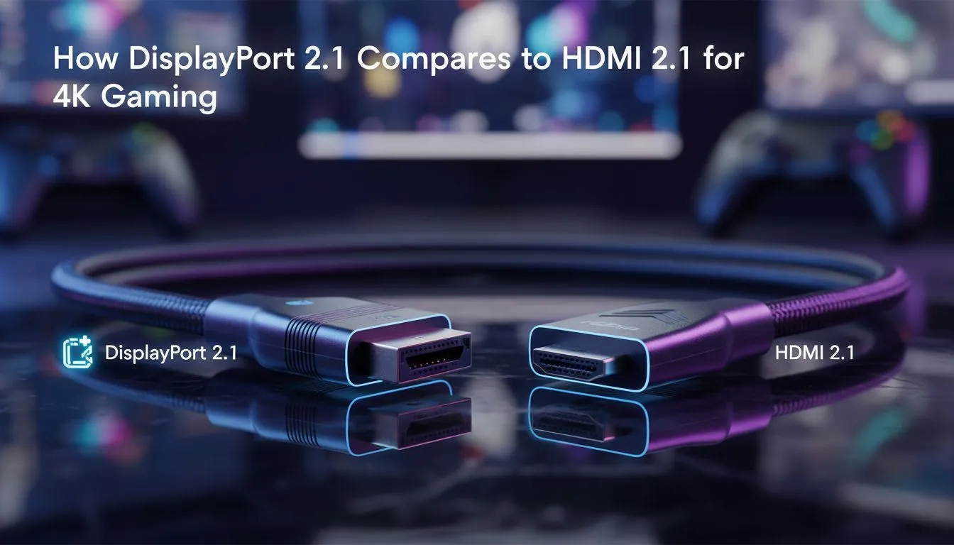 DisplayPort 2.1 vs HDMI 2.1