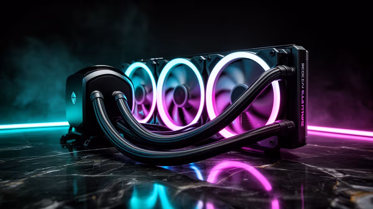 How Daisy-Chained ARGB Fans Make 360mm AIO Installation