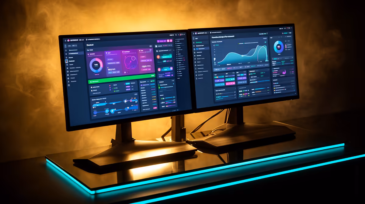 How do you correctly split a 34-inch: panel, ports and