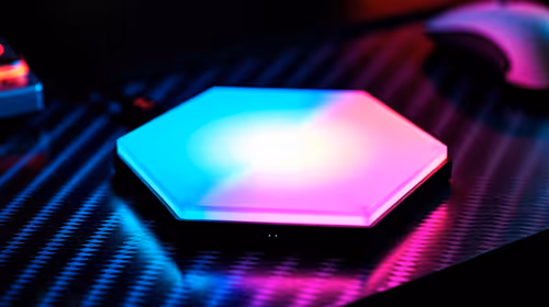 How Do You Set Up USB-Powered Hexagon RGB Lights for Gaming PC Desks?