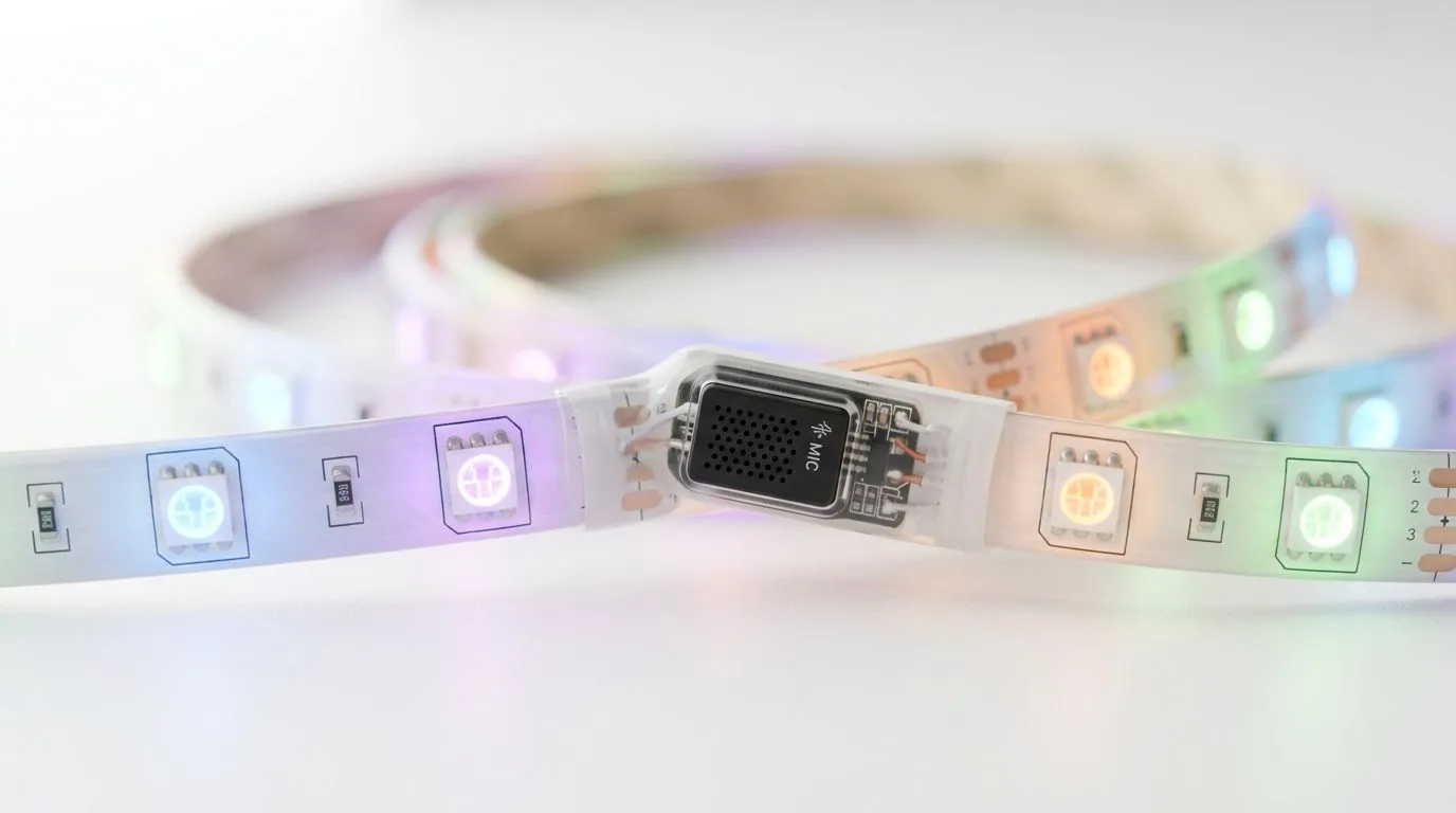 Music sync LED lighting explained