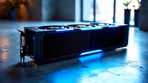 How effective is a 4-fan GPU cooling system with a vapor chamber and phase-change thermal pad in sustained performance scenarios