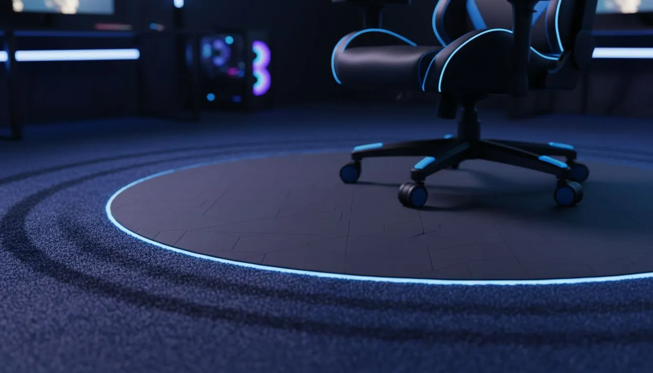 Protect Carpets with Gaming Chair Mat