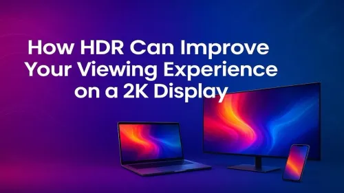 HDR Enhances 2K Display Viewing Experience