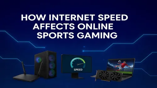 Internet Speed for Gaming: How It Affects Your Sports Titles