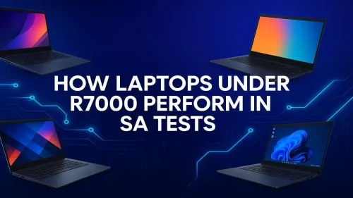 Best Laptops Under R7000 South Africa: SA Performance Tests