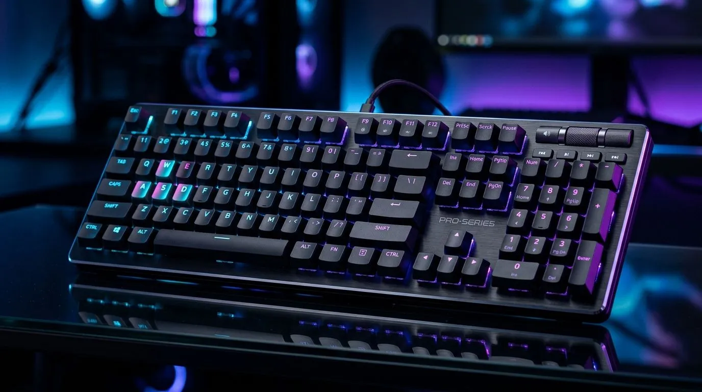 Typical wireless keyboard runtime and charging cues