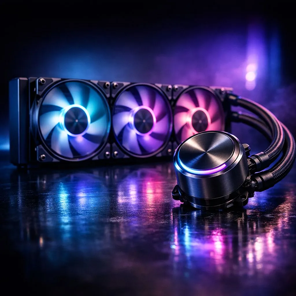 Real-world 360mm pump and fan sound levels