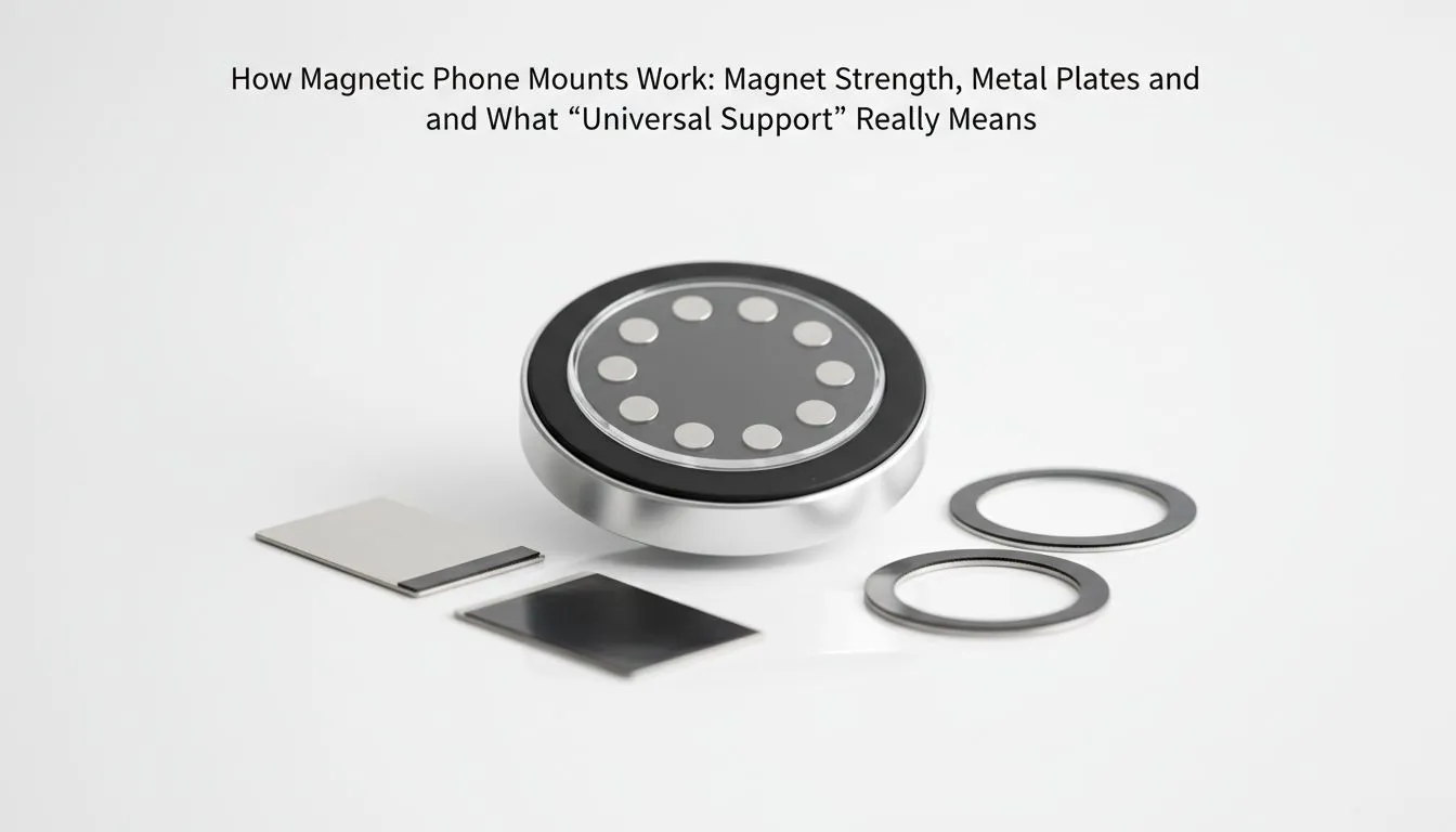 How magnetic phone mounts work
