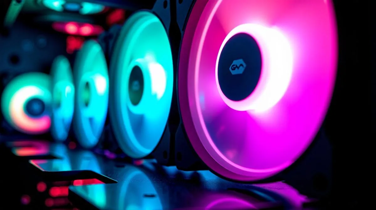 Dial in airflow with 7 included ARGB fans