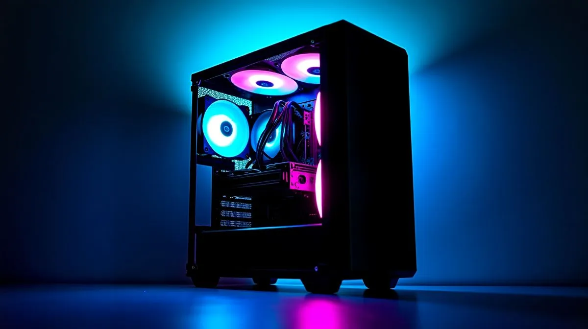 3 pre-installed ARGB fans: target airflow fast