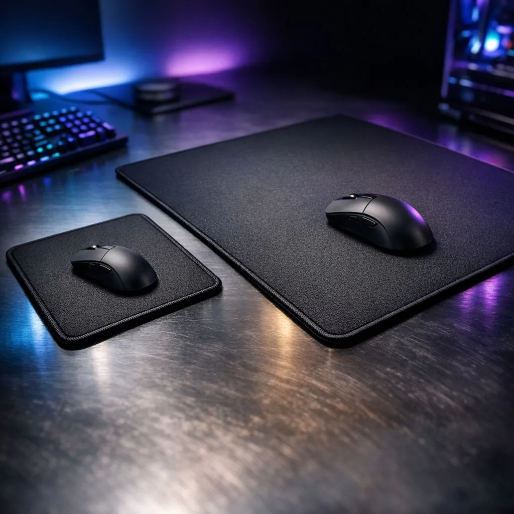 Arm vs Wrist Aiming: Mousepad Size