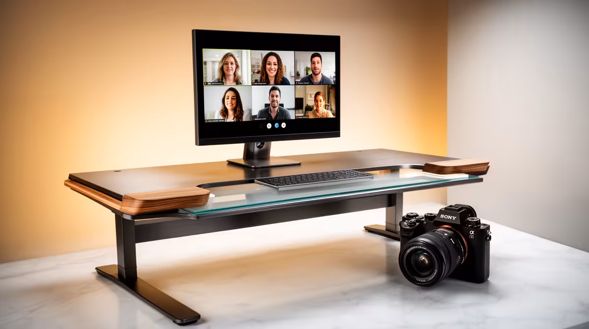 Adjustable Height for Video Calls