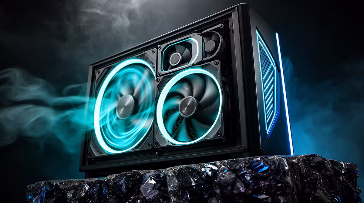 How Much Cooling Does a Case With Two 200mm Fans and