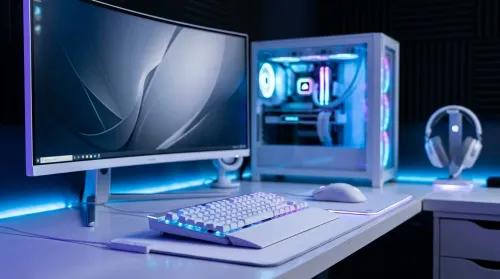 Full White Gaming Desk Setup Cost in ZAR (Realistic Price Guide)