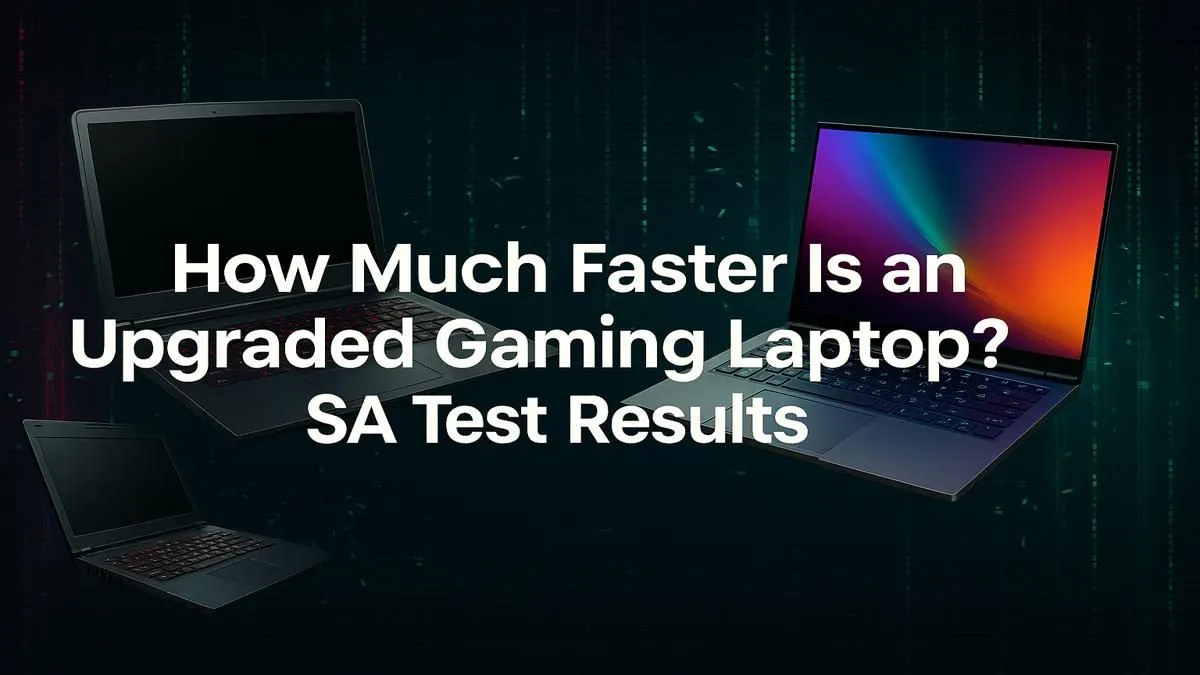 Upgraded Gaming Laptop Performance: SA Test Results | Evetech