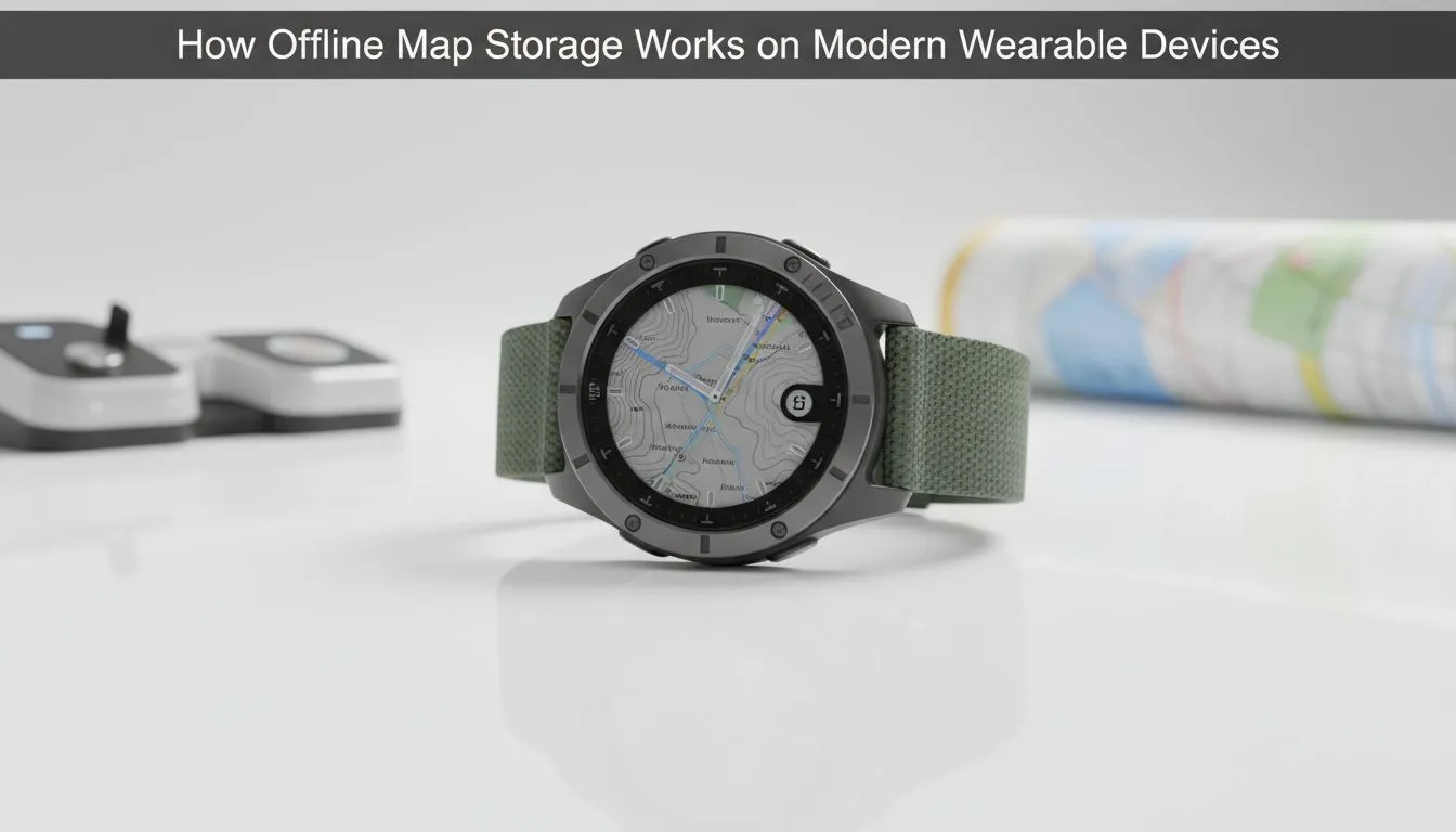 How Wearable Offline Map Storage Works
